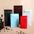 Fast Delivery Vertical 150g Coffee Packaging Flat Bottom Aluminum Foil 250g 500g Coffee Bags