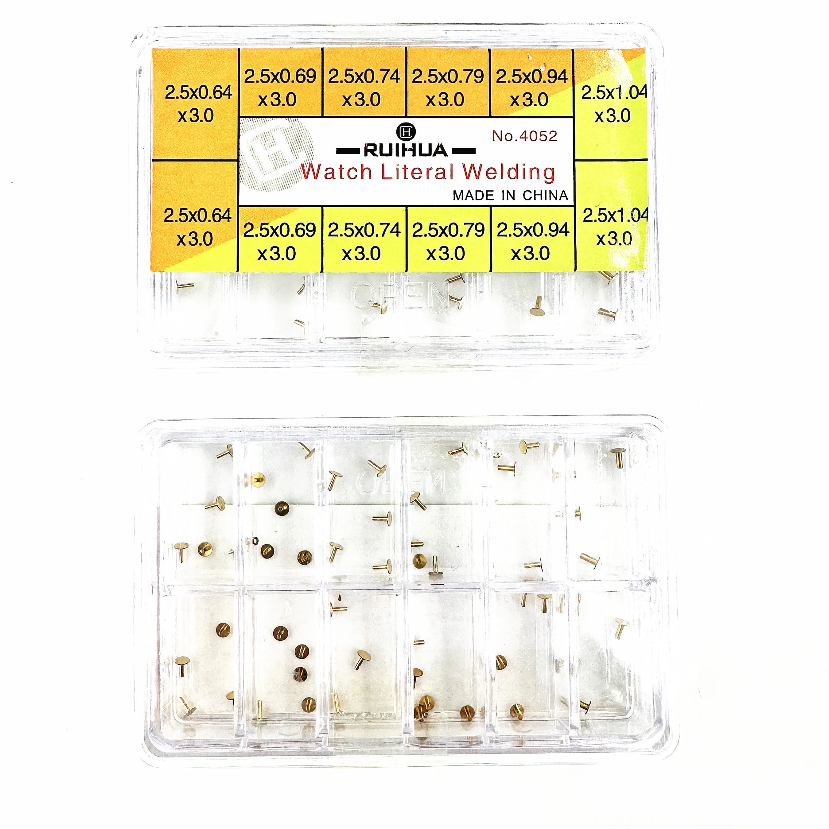 Watch Parts Made in China NO.4052 Set Welding Nail Dial Fixing Nail Watch