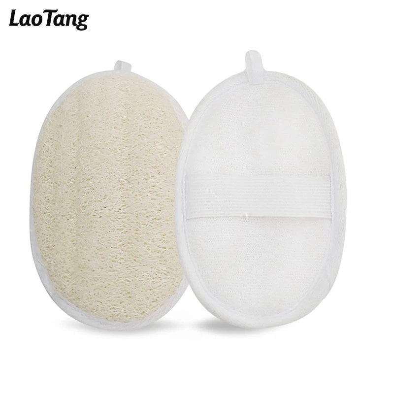 100% Natural Biodegradable Natural Bath Shower Dishwashing Raw Luffa Sponge Loofah
