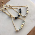 Aromatherapy Essential Oil Diffuser Lava Bead Bracelets Stainless Steelmoonstone Spiritual Healing Stone Bracelet