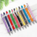 Bulk Custom Logo Metal Pen Factory Price Colorful Ballpoint Pens for Promotional Advertising