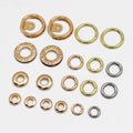 Metal Snap Gate O Ring Spring Handbag Round Key Ring 25mm Gold O Ring Spring Gate Clasp for Bag Accessories