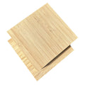 Natural Laminated First-Class Contemporary Bamboo Furniture Board Panel with Teak Surface E0 Formaldehyde Indoor Use Decoration