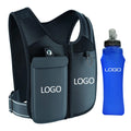 Custom Logo Neoprene Outdoor Sports Breathable Lightweight Reflective Zipper Closure Phone Holder Hydration Running Vest Water