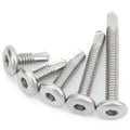 Stainless Steel Hexagon Socket Pan Head Self Drilling Screw Barrel Shenzhen Hole Punch Heat Treatment for Screws MegaBDM
