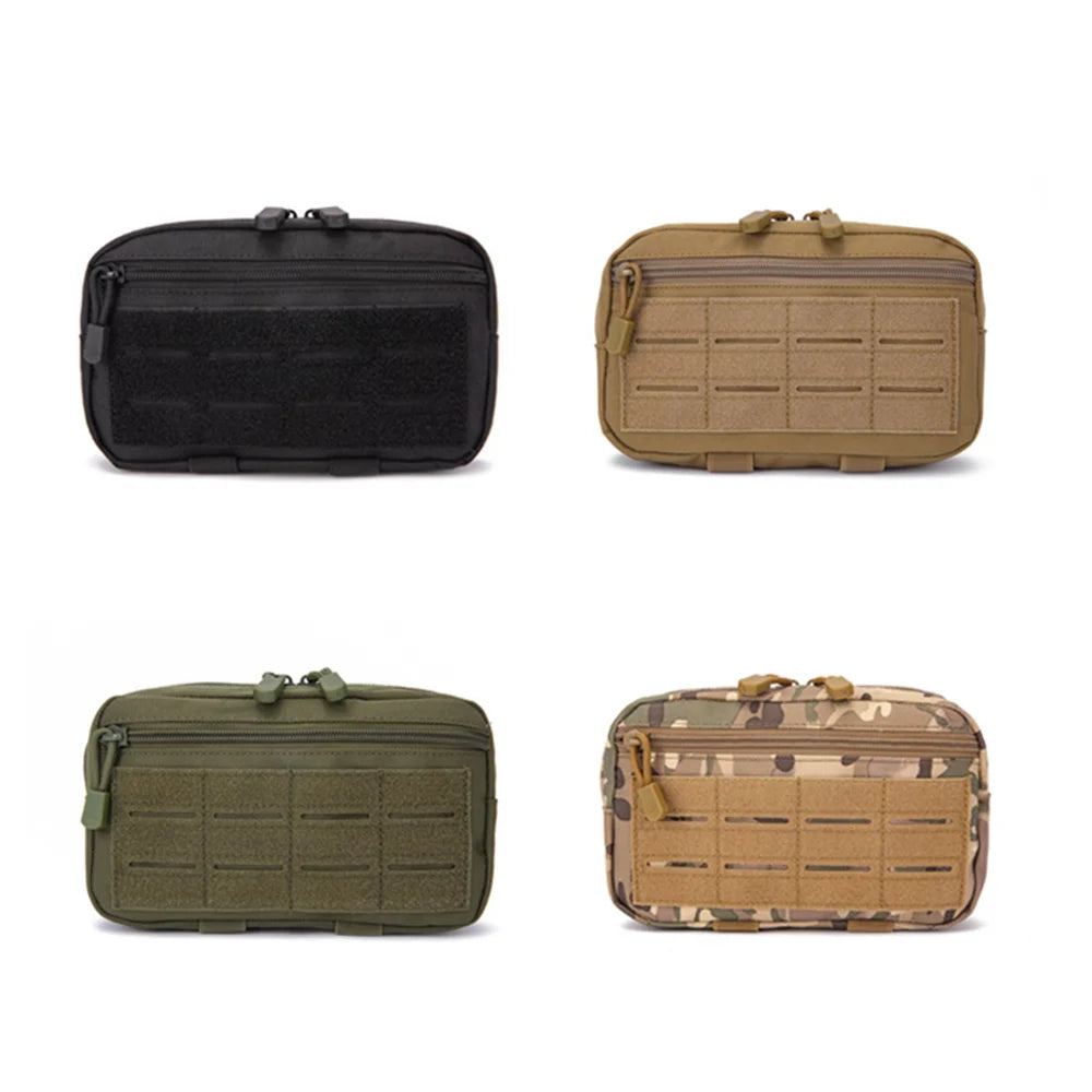 Tactical Laser Waterproof EDC Phone Pouch Waist Belt Molle Accessory Bags