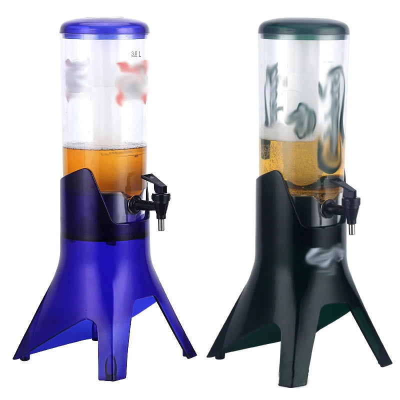 Cheap 3L Custom Marked Beer Party Beverage Dispenser Draft Beer Tower