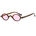 Trendy Rice Nail Oval Steampunk Women Sunglasses Designer Sunglasses Small Faces Fashion Street Sunglasses