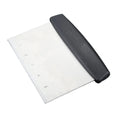 Premium Multi-Purpose Stainless Steel Food Scraper Chopper Dough Cutter Bench Scraper with Measuring Scale for Home Kitchen Use