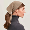 Women's Ethnic Bandana Knit Triangle Scarf Design Cashmere Wool Blend Headwear