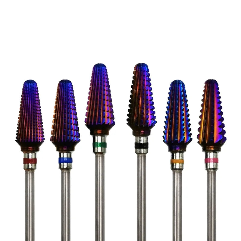 Tungsten Carbide Nail Bits Carbide Smooth Top Nail Drill Bit Crystal Nail Bit Carbide