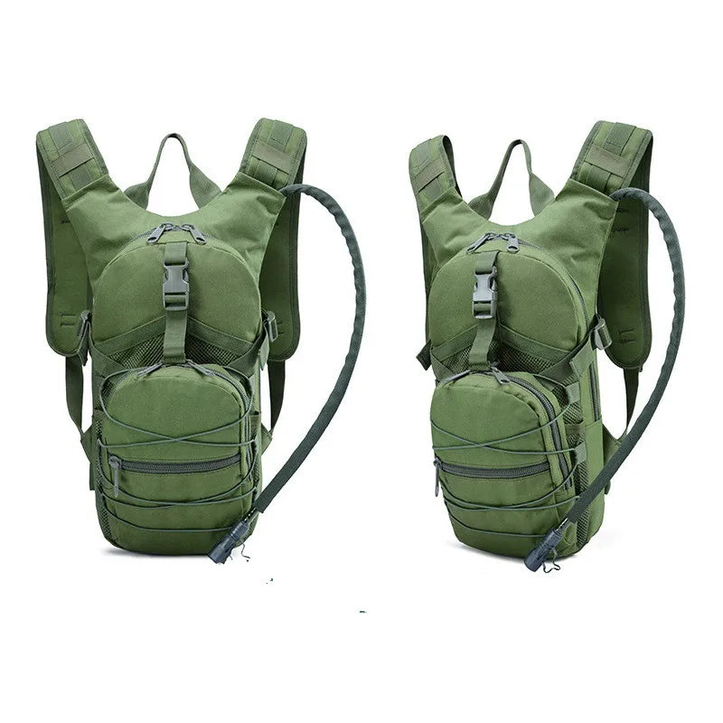 Outdoor Hunting Molle Nylon Camel Bag Tactical Hydration Backpack With Bladder Tactical 3L Water Bag