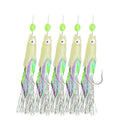 Noctilucent Bionic Sabiki String Hook Fish Head Hook Luminous Sea Fishing Freshwater Fishing Hook