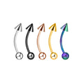 316L Stainless Steel Hip Hop Piercing Jewelry Ball Barbell Goth Punk Lip Ear Tongue Navel Nail Nose Septum Ring Puncture Jewelry