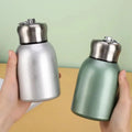 Custom Logo Double Wall Stainless Steel Thermo Bottle Small Portable Leakproof Vacuum Insulated Flask for Drinking Mini Flask