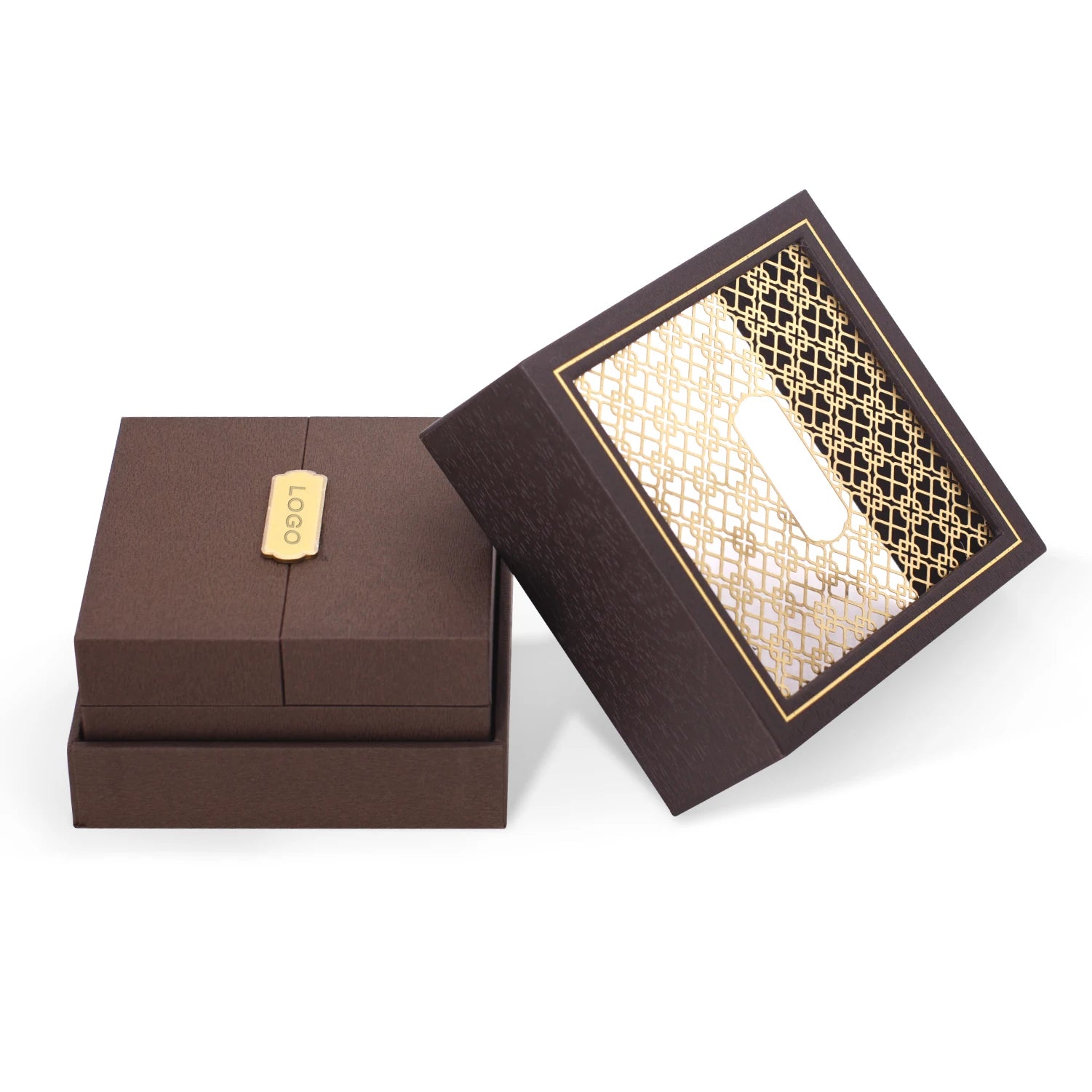 Unique Recyclable Custom Elegant Oud Attar Makeup Essential Oil Rigid Cardboard Paper Gift Packaging Perfume Bottle with Box