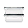Food Storage Containers Set Kitchen Eco-friendly PP Material 1000ml Capacity Multifunction Organizing Lunch Box Pantry Storage