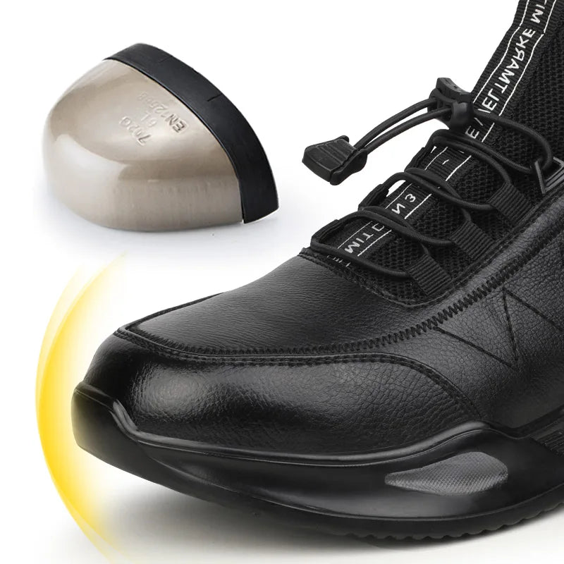 GUYISA Wholesale Price Safety Boots Steel Toe Saftey Shoes-new Design Safew