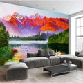 Custom Personalize Painting 3D 5D 6D Walls Design Mural Botanical Tropical Patterned Wall paper Wallpaper