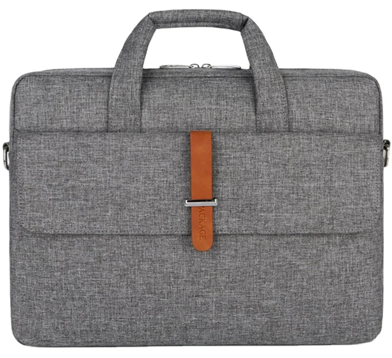 2022 New Men's Polyester Shoulder Bag Cooling Pad Durable Briefcase Handbag for Meetings Custom LOGO for Refurbished Laptops