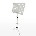 New Designed Factory High Quality White Color Adjustable Music Note Stand Little Music Stand