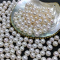 Wholesale Hot Selling Freshwater Pearls Loose Beads Half Hole White pink Purple