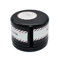 Custom Logo Durable Barber Tool Neck Paper Holder & Dispenser Black Plastic Box