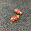 HZ Fancy Carnelian Jewelry Handmade Flower Bud Stamen Pendant Necklace for Women Elegant Party Cocktail Short Chain Jewelry