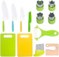 Children Real Cooking Safe Knife Sets Kid Kitchen Utensils 13pcs Set Kids Knife Cutters Cooking Set Kitchen Tools