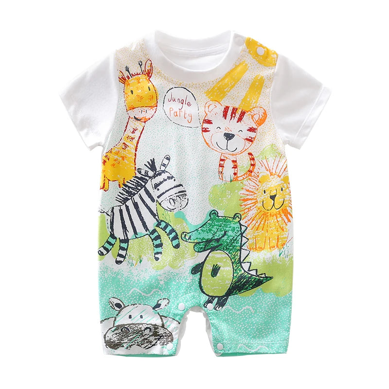 Wholesale Baby Clothes Romper 100% Cotton Rompers Baby Rompers Knit