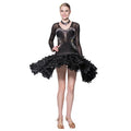 L-13376 New Latin Rhinestone Dance Dress With Big Pendulum Performance Costume Dance Competition Dress for Sale