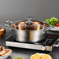 Household Cookware High Quality Soup Pot Ss304 Stainless Steel Nonstick Chinese Hot Pot for Cooking