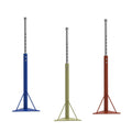 Modern Simple Design Height Adjustable Heavy Duty Telescopic Iron Table Legs in Colorful Finish for School Office Workshop