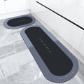 Super Absorbent Non Slip Machine Made Eco-Friendly Diatom Mud Bathroom & Kitchen Rug Quick Drying Entrance Floor Mat