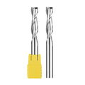 Acrylic & MDF Frosted Cutting Tool - Tungsten Carbide Double Flute Spiral CNC Engraving Bit