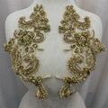 Luxury 3D Flatback Eco-Friendly Glass Rhinestone Beads for Clothing Corset Sewing Embroidery Wedding Accessories