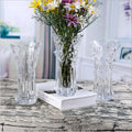 Custom Coastal Design Crystal Glass Vases for Home Decor Porcelain Tabletop Vase in Bulk Sale New Arrival