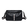 Fashionable Single Shoulder Crossbody Sling Messenger Bag Leather Academia Mesh Sport Ball Bag with Custom Logo Decoration