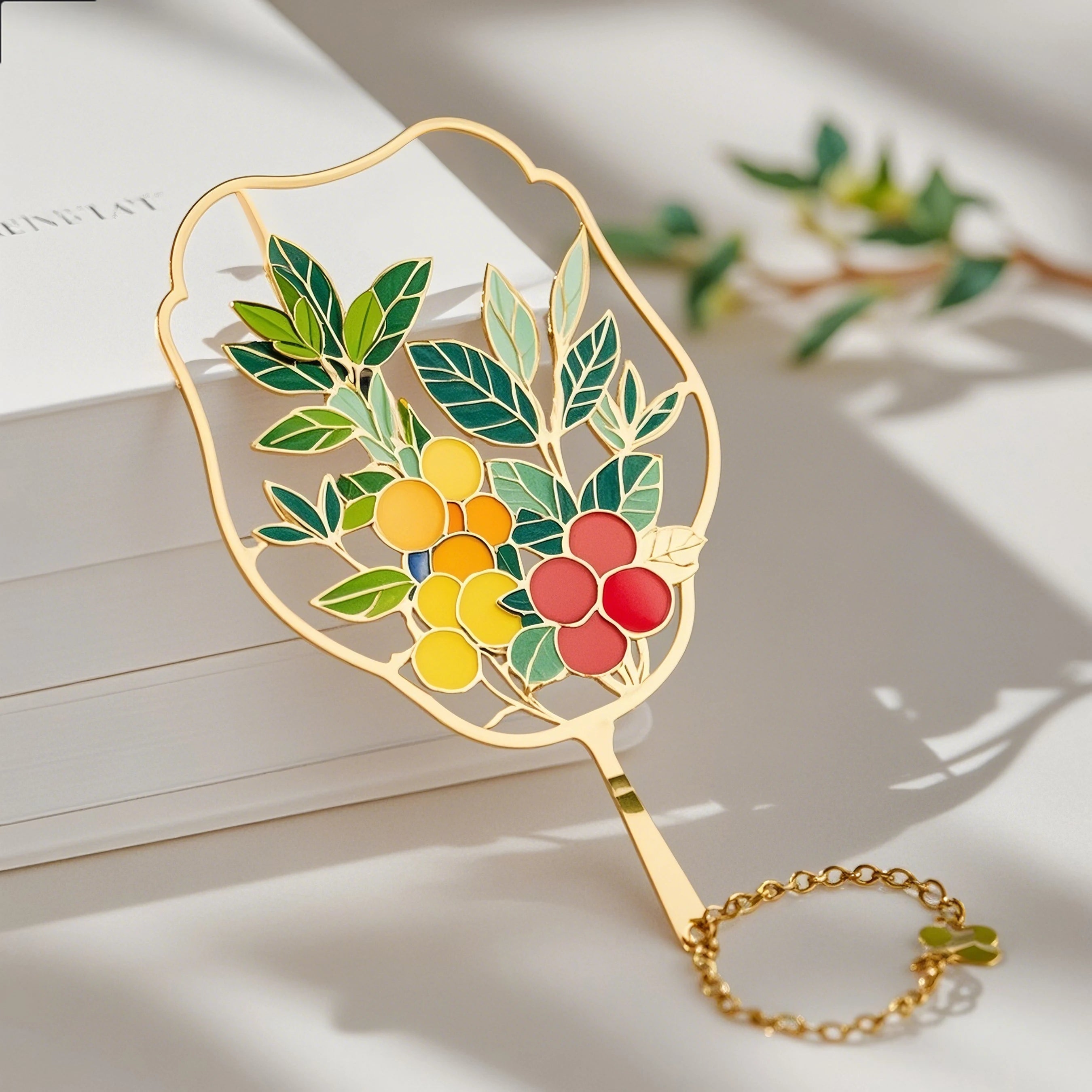 New Arrival Promotional Custom Magnetic Bookmark Wholesale Cute Enamel Anime Bookmark Custom Bookmark Metal