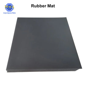 LINYIQUEEN Heavy Duty Anti Electric Rubber Floor Mat Bounce Fitness Exercise Mat 1/2 Foam Protective Flooring for Gym