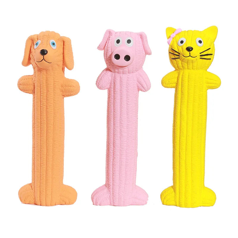 Wholesale Latex Squeaky Cute Pet Toys New Arrivals Durable Bite Toy Dog