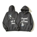 Pullover Sweatshirt Y2k Hoodies 320 Gsm Fleece Cotton Vintage Streetwear Fashion Puffer 3d Puff Print Hoodie Custom