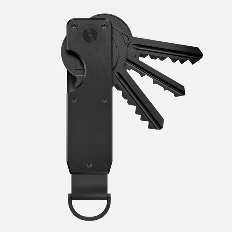 Creative Portable Colorful Aluminum Alloy Key Holder  Organizer Metal Key Chains