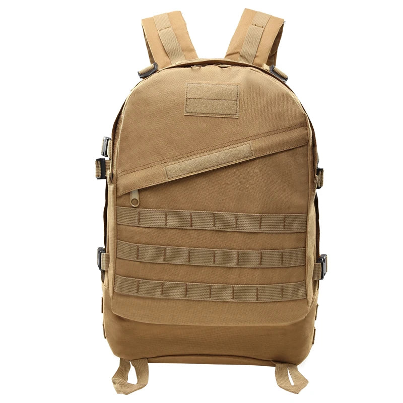 Lupu Waterproof Digital Camouflage Tactical Backpack with Polyester Lining and Zipper Closure 40L Capacity for Outdoor Use