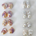 Wholesale Best Natural 14-16mm Baroque Freshwater Pearls White Pink & Color Clean Surface for Jewelry Making