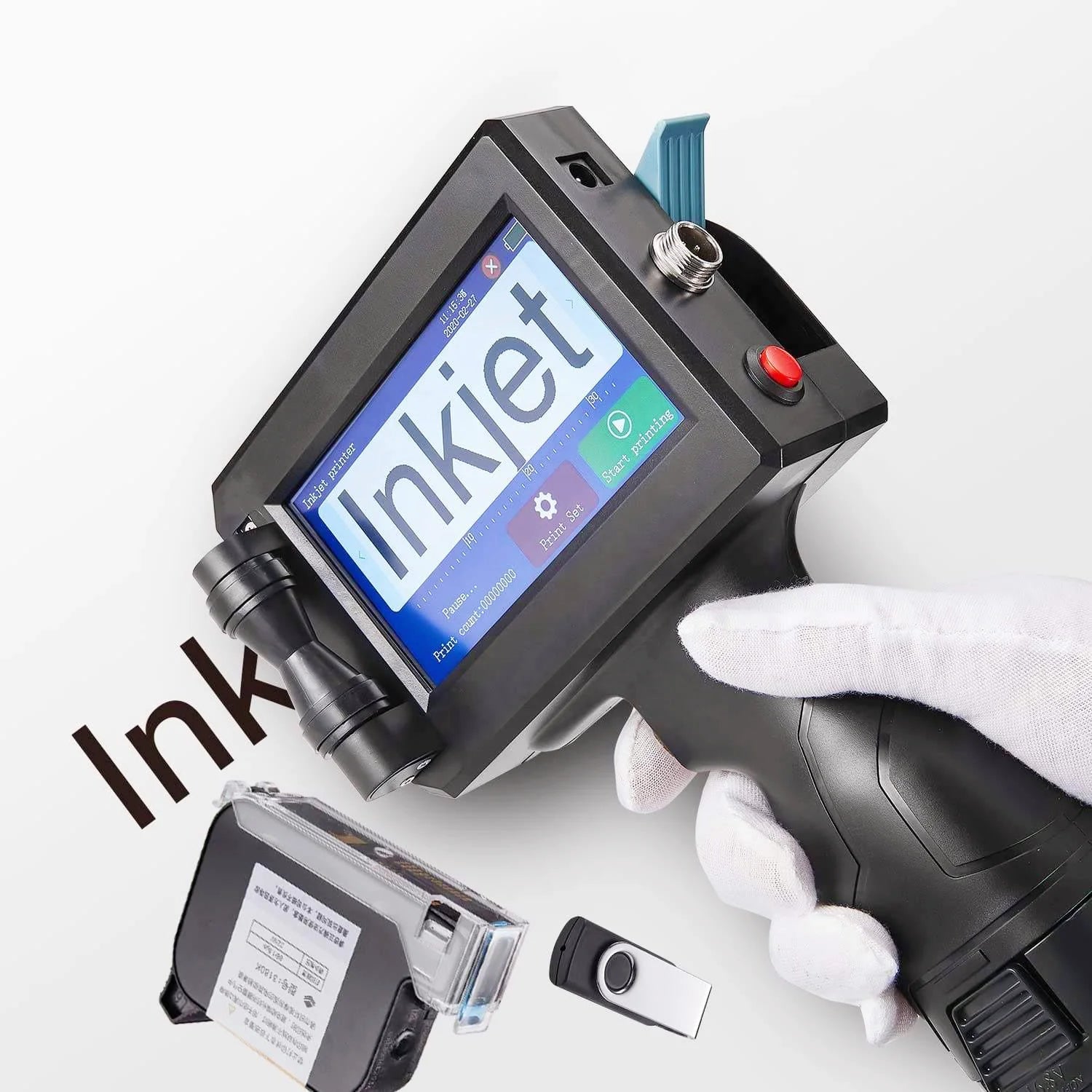 2023 News Handheld OEM Inkjet Printer Expiry Date Printer for Dates Code KELIER H9