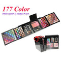 177B3 Girls Professional Makeup Set Waterproof 177 Colors Complete Eye Shadow Palette Vanity Set Gift Box Full Makeup Kit Set MegaBDM