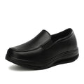 Customize Logo Breathable Slip on Rubber Hospital Work Nursing Shoes Platform Women Nursing Loafer Shoes