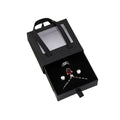 Ready to Ship Window Opening Handheld Drawer Jewelry Storage Box Jewelry Packaging Box Bracelet Pendant Necklace Set Paper Box