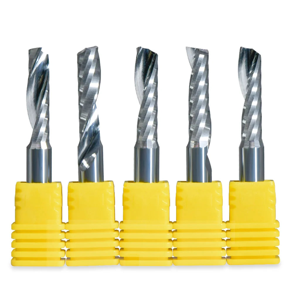 Lanke All Sizes Spot Wholesale Router Bits   Woodworking Wood MDF Cnc Tools Carbide Single Flute End Mill Bits Milling Cutter